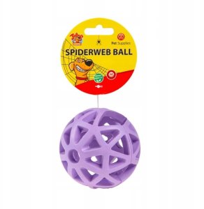 Pet Supplies ZABAWKA DLA PSA SPIDERWEB BALL M 9cm 2