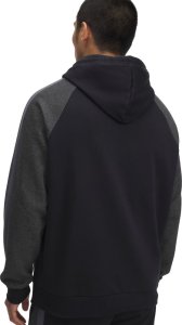 Under Armour Bluza męska Rival Fleece Colorblock Hoodie czarny 6003958 001 M 4