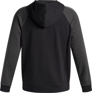 Under Armour Bluza męska Rival Fleece Colorblock Hoodie czarna 6003958 001 2XL 3