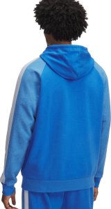 Under Armour Bluza męska Rival Fleece Colorblock Hoodie niebieska 6003958 402 2XL 2