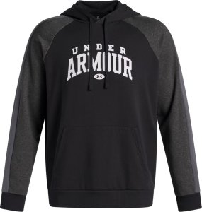Under Armour Bluza męska Rival Fleece Colorblock Hoodie czarna 6003958 001 L 2