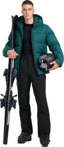 Kurtka narciarska męska 4f Kurtka narciarska męska ciemna zieleń 4FWAW25TTJAM0788 40S 2XL 8