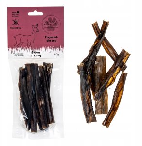 Zoya skóra z sarny przysmak dla psa 80g 3