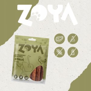 Zoya Kabanosy z strusia przysmak dla psa 7SZT 3