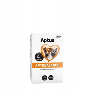 Aptus APTUS APTOBALANCE Pet biegunki i niestrawności pies i kot 140g 2
