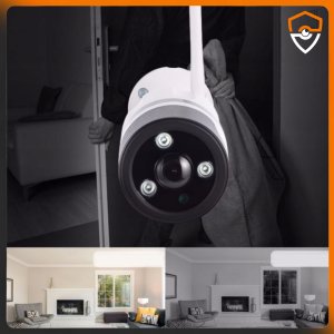 Bezprzewodowa Zewnętrzna Kamera WiFi 5Mpx 160 SD 8