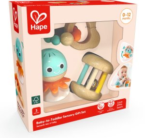 Hape Baby-to-Toddler Sensory Gift Set 2