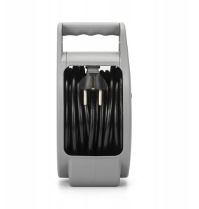 Montis Przedłużacz bębnowy z bezpiecznikiem termicznym 2-gniazdowy z USB-A + USB-C 10m MT188-10 3