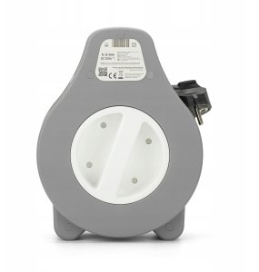 Montis Przedłużacz bębnowy z bezpiecznikiem termicznym 2-gniazdowy z USB-A + USB-C 10m MT188-10 4