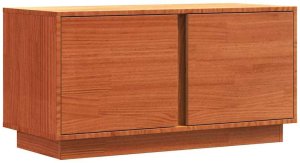 vidaXL Szafka pod telewizor Brązowy wosk 80 x 35 x 40,5 cm 2