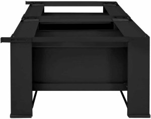 Pralka vidaXL Podstawka na Pralkę 2 pcs Czarny 64 x 55 x 32.5 cm Stal 5
