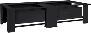 Pralka vidaXL Podstawka na Pralkę 2 pcs Czarny 64 x 55 x 32.5 cm Stal 6