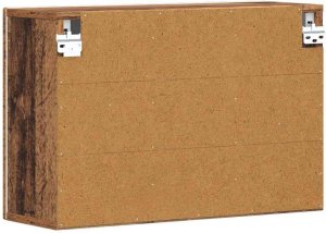 vidaXL Szafka wisząca z półką Stare drewno 60 x 20 x 40 cm 8