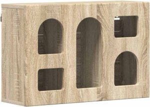 vidaXL Szafka wisząca z półką Dąb Sonoma 60 x 20 x 40 cm 2