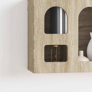 vidaXL Szafka wisząca z półką Dąb Sonoma 60 x 20 x 40 cm 5