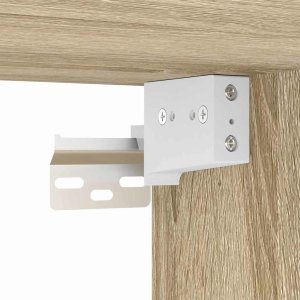 vidaXL Szafka wisząca z półką Dąb Sonoma 60 x 20 x 40 cm 9