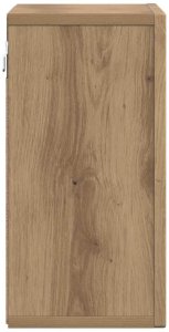 vidaXL Wisząca szafka z dębową półką rzemieślniczą 60 x 20 x 40 cm 7