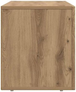 vidaXL Szafka pod telewizor Dąb rzemieślniczy 80 x 35 x 40 cm 6