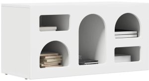 vidaXL Szafka pod telewizor Biały 80 x 35 x 40 cm 3