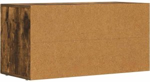 vidaXL Szafka pod telewizor Wędzony dąb 80 x 35 x 40 cm 7
