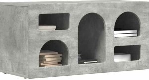 vidaXL Szafka pod telewizor Betonowy szary 80 x 35 x 40 cm 3