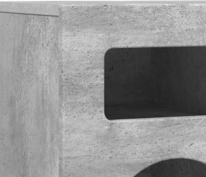 vidaXL Szafka pod telewizor Betonowy szary 80 x 35 x 40 cm 8