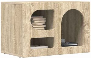 vidaXL Szafka pod telewizor Dąb sonoma 60 x 35 x 40 cm 3