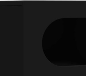 vidaXL Szafka pod telewizor czarny 60 x 35 x 40 cm 8