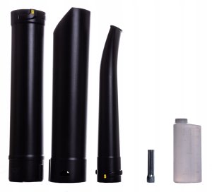 Riwall Dmuchawa spalinowa RPBV 26 set do liści odkurzacz metalowy nóż 11