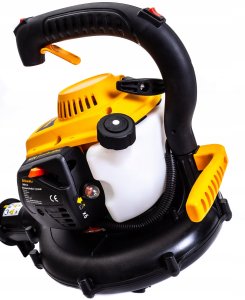 Riwall Dmuchawa spalinowa RPBV 26 set do liści odkurzacz metalowy nóż 10