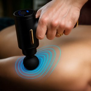 Herdegen Pistolet do masażu ModernHome 6-stopniowy z ładowaniem USB 3