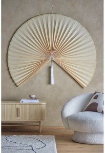 Bloomingville Jaime Dekoracja ścienna Naturalny Bambusowy 2