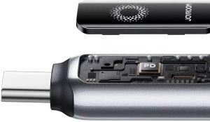 Joyroom Kabel S-A55 StarFlight 100W USB-C - USB-C 1,2m czarny 5