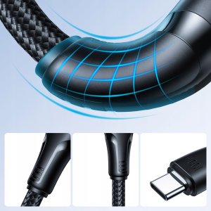 Joyroom Kabel S-A11 Surpass 60W USB-C - USB-C 0,25m - czarny 5
