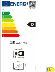 Monitor TCL Monitor 25G54 25" Full HD 3