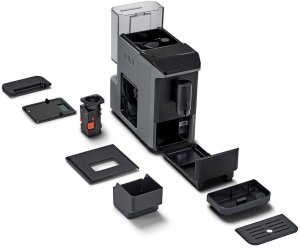 Ekspres przelewowy Tchibo Ekspres ciśnieniowy Esperto Mini szary 5