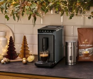 Ekspres przelewowy Tchibo Ekspres ciśnieniowy Esperto Mini szary 7