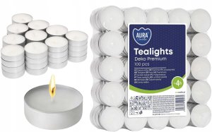 LEGO AURA Podgrzewacze Tealights Dekoracja Premium 4h 100 szt. pf10-100s 2