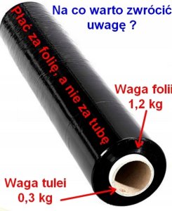 Folia stretch Folia Stretch Ręczna 1,5 kg brutto / 50cm / 23 14