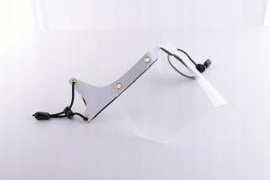 LEGO PRZYŁBICA Minishield / Hilfitec / Biały S 10