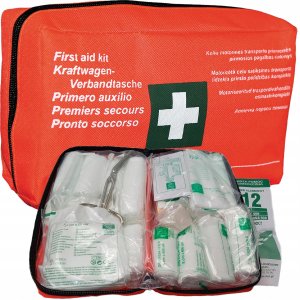 PK-MOT Apteczka pierwszej pomocy / PK-MOT / ASAM - MATERIAŁOWA DIN 13164 8