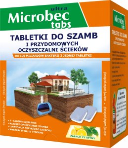 Bros Microbec ULTRA - tabletka do szamb - 16 szt. 16