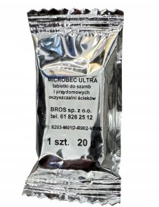 Bros Microbec ULTRA - tabletka do szamb - 16 szt. 4