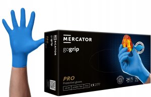 Rękawice Nitrylowe 50 szt. 10-XL Gogrip Blue 12