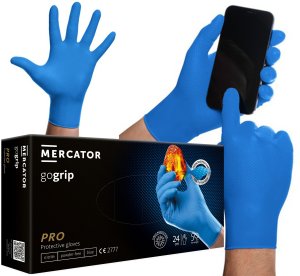 Rękawice Nitrylowe 50 szt. 10-XL Gogrip Blue 15