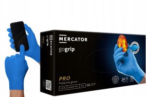Rękawice Nitrylowe 50 szt. 10-XL Gogrip Blue 6