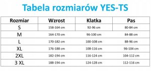 Spodnie Ochronne Do Pasa Z Krótkimi Nogawkami Niebieskie YES-TS_NXL 3