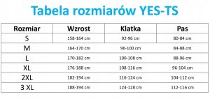 Spodnie Ochronne Do Pasa Z Krótkimi Nogawkami Niebieskie YES-TS_NXL 7