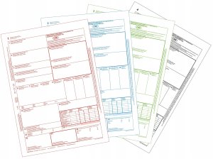 CMR List Przewozowy 80 kartek - 4 odcinki - 20 kompletów - 10 szt. 6