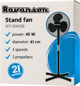 Wentylator stojący Ravanson WT-1040SB 2